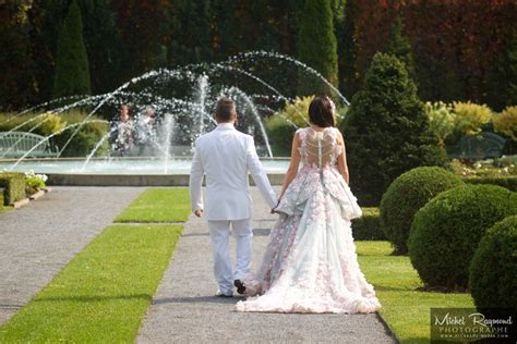 Renouvellement de mariage de la modèle Krystel Morin et ...