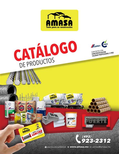 CATÁLOGO DE PRODUCTOS | DISTRIBUIDORA AMASA by DISEÑO AMASA - Issuu