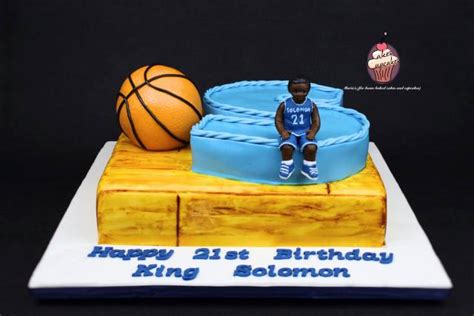 Basketball Cake Decorated Cake By Marias Cakesdecor