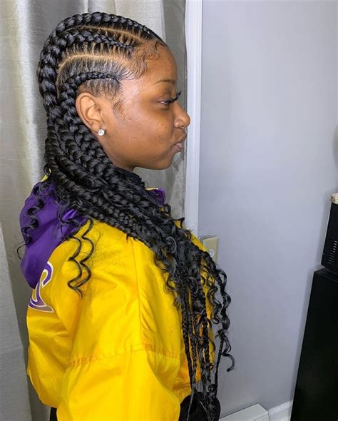 6 Braids W Boho Hair Added 🥰 Click Link To Book Appointment