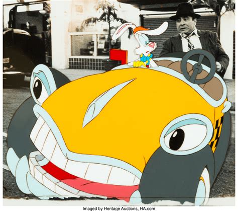 Who Framed Roger Rabbit Roger And Benny The Cab Production Cel Lot 62280 Heritage Auctions