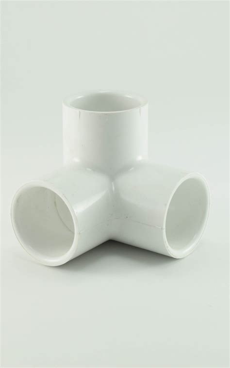 Sch 40 White Pvc Side Elbow S X S X S Schedule 40 White Fittings