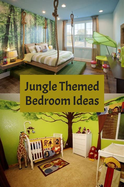 10 Jungle Themed Bedroom Ideas In 2021 Jungle Themed Bedroom Bedroom