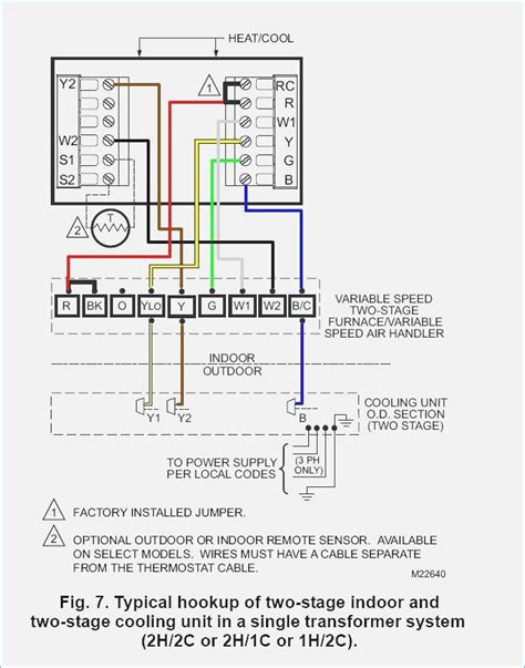 Every thing i have seen describes / shows a single wire for each color. Honeywell Thermostat Th5220 Wiring Diagram ...