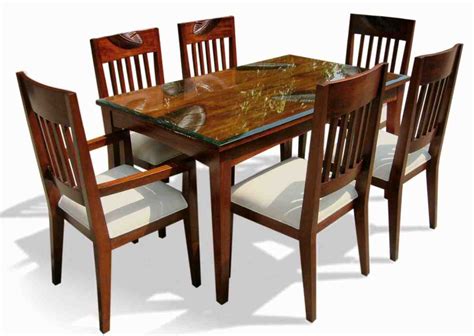 Six Chair Dining Table Set Home Furniture Design