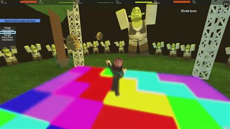 Shrek Dance Party Song Roblox Hack Code On Roblox For Robux