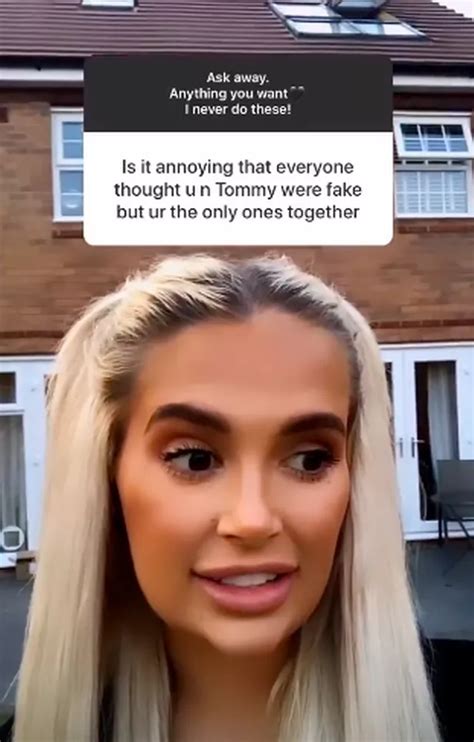 Molly Mae Hague Says She S Proved Everybody Wrong With Tommy Fury Relationship As She Hits