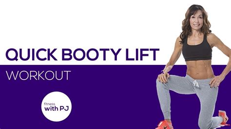15 Minute Booty Lift Workout Youtube