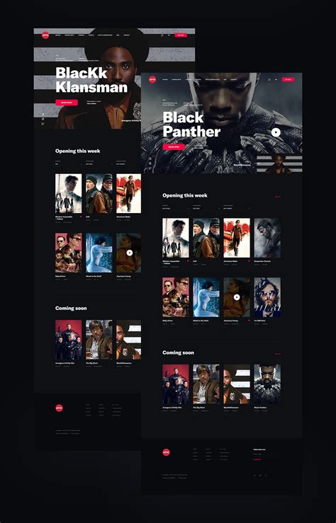 AMC Cinema - Website & App :: Behance