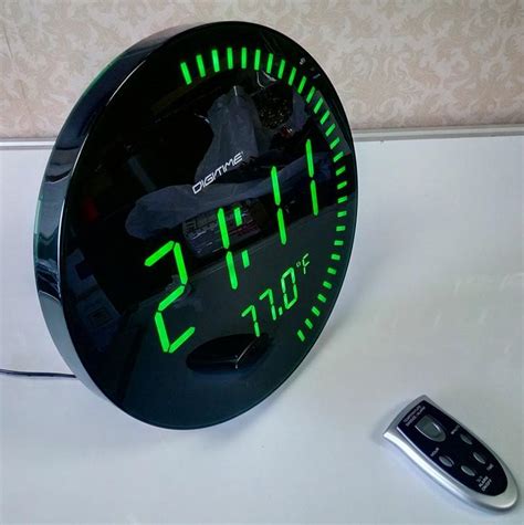 2018 new collection of modern diy black cat bird quartz wall clocks home decor large modern wall clocks orologio muro livingroom creative watch wall. 3D Creative Circular Large Led Digital Wall Clock Modern ...