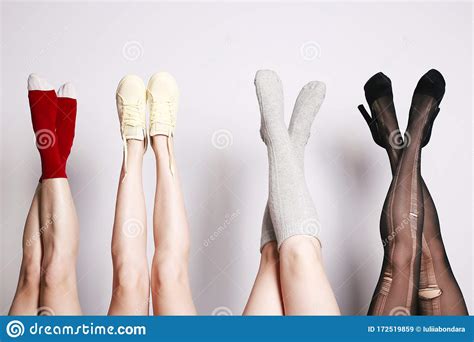 Woman`s Legs Up Stock Image Image Of Bachelorette Diversity 172519859