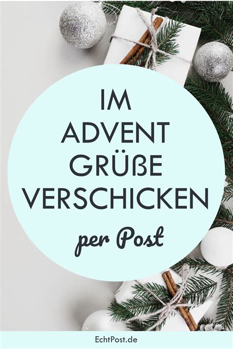 Maybe you would like to learn more about one of these? Im Advent Grüße verschicken per Post | Advents grüße ...