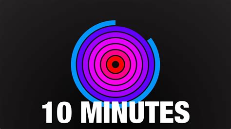 10 Minute Countdown Radial Timer With Beeps Youtube