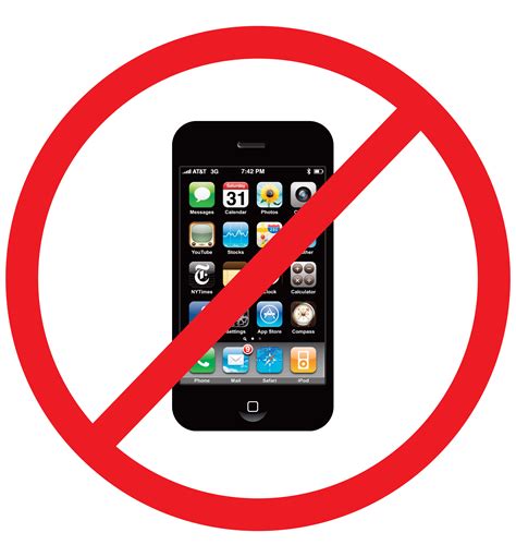 Printable No Cell Phone Sign