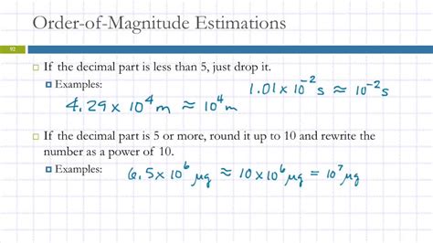 Order Of Magnitude Estimations Youtube