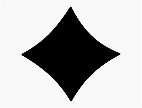Pin Diamond Vector Png Image Clipart Black Curved Diamond Shape