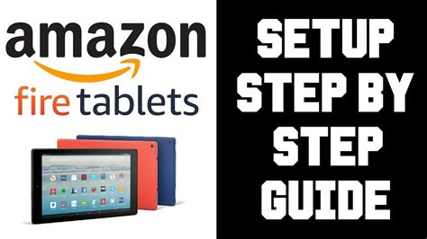How To Setup Fire Hd Tablet Amazon Fire Hd 10 Tablet Setup