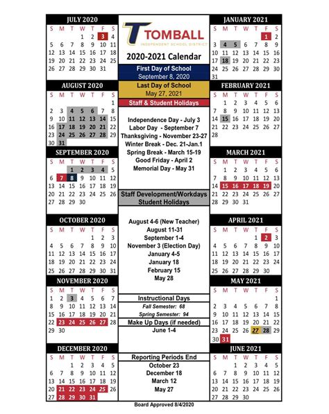 Ecisd 2021 To 2022 Calendar Customize And Print