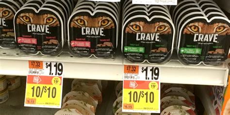 Crave wet dog food beef pate with shreds of real chicken: Crave Wet Cat Food Just $0.50 at Stop & Shop! | Living ...