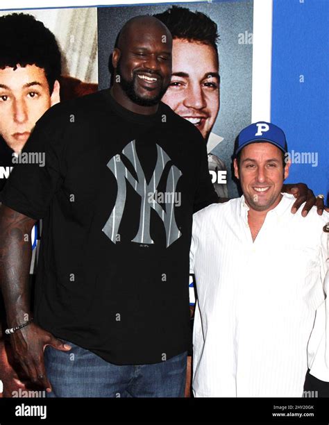Adam Sandler And Shaquille Oneal Attending The Grown Ups 2 Special