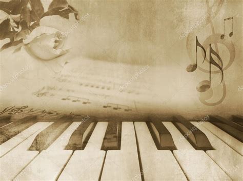 Music Background Vintage Piano Design Stock Photo By ©doozie 15807759