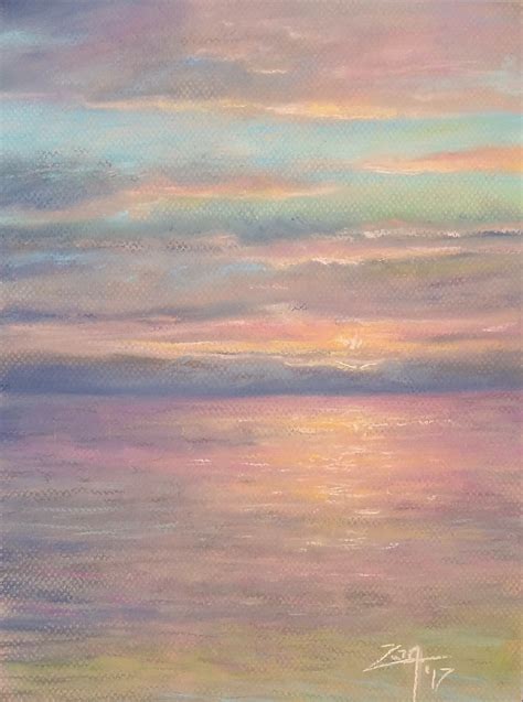 Pastel Arcadia Sunset Zanart