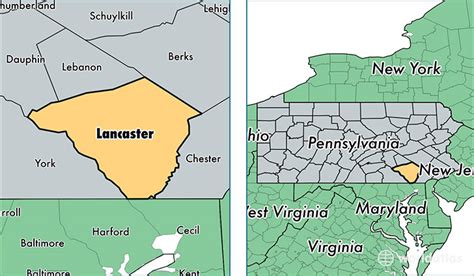 31 Map Of Lancaster Pa Maps Database Source