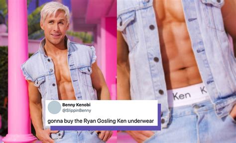 Ryan Goslings Ken Underwear For Barbie Is Making Our Hearts Flutter