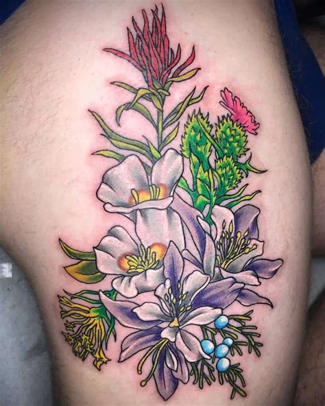 .в instagram фото и видео wild flower tattoo (@wild.flower.tattoo.norwich). Top 51 Best Wildflower Tattoo Ideas - 2021 Inspiration Guide