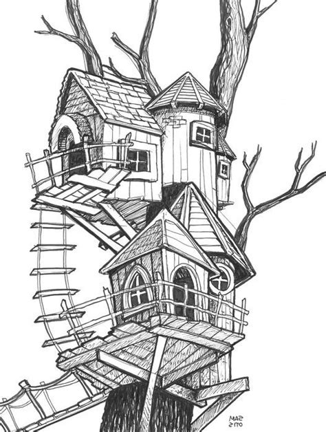 Easy Sketch Of House Pencil Drawing House Images Stock Photos Vectors