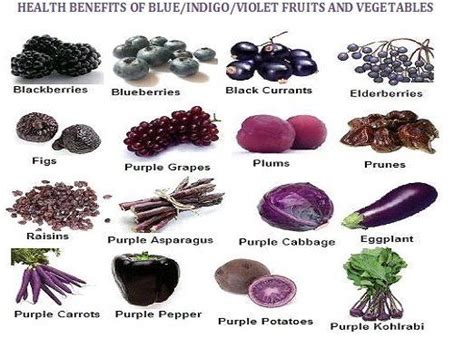 However, for preventing and reversing disease, plants that are deep red, purple, blue, or even black. purple fruits and vegetables | Health Benefits of BULE ...