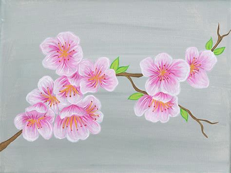 Cherry Blossoms Painting By Bridget Mckenna