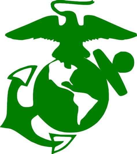 Usmc Ega Green Clip Art United States Marine Corps Logo Svg Png