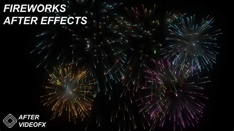 Create fireworks using After Effects - YouTube
