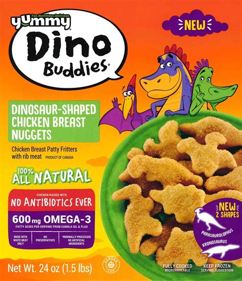 Yummy Dino En Nuggets Nutrition Facts Tutorial Pics