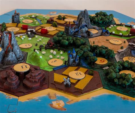 3d Catan Designed 3d Printed And Painted 16 Steps With Pictures