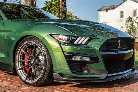 Ford Shelby Mustang Gt500 Eruption Green Signature Sv310s Wheel Front