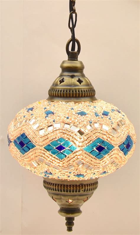 Choose From Designs Turkish Moroccan Mosaic Glass Chandelier Lights