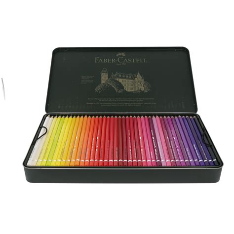 Faber Castell Polychromos Artists Pencils Tins 60 72 120 Multi Colors
