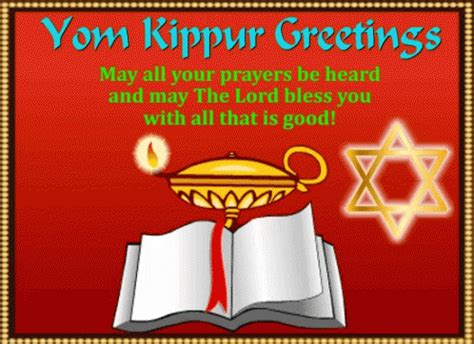 Yom Kippur Greetings Blessings GIF Yom Kippur Greetings Blessings