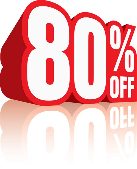 80 Percent Off Discount Sale Icon2 Fcblog