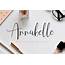 Annabelle  Hand Lettering Script Font — Medialoot