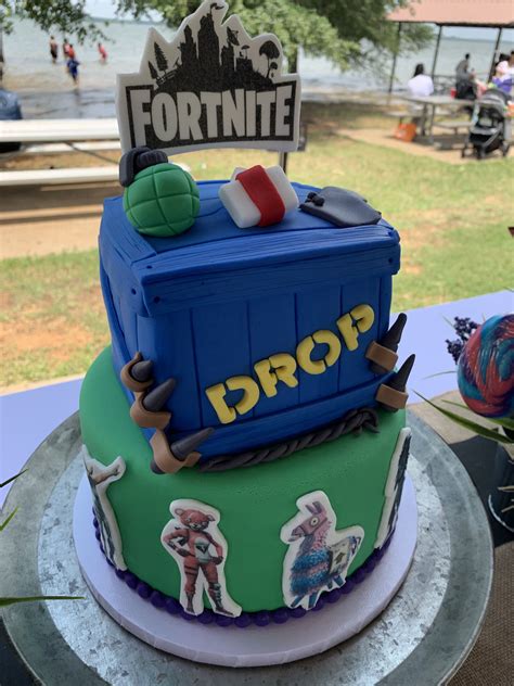 Fortnite Party Cake Fortnite Party