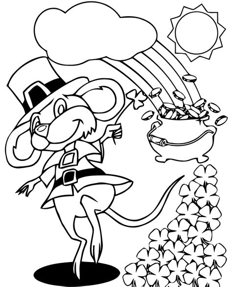 Print and enjoy these st patrick's day colouring pages from activity village! St Patrick's Day Coloring Pages for childrens printable ...