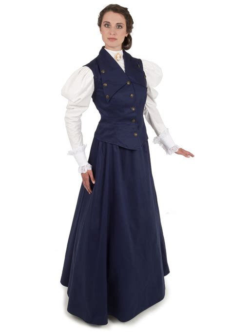 Edwardian Vest And Skirt Edwardian Woman In 2019 Edwardian Fashion