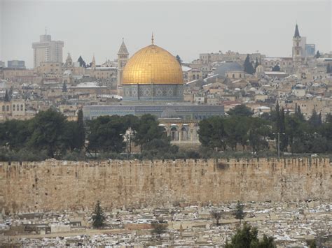 The Dome Of The Rock Is A Shrine Located On The Temple Mount In The Old
