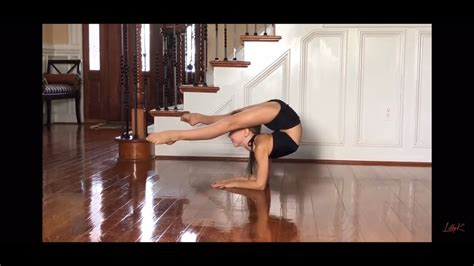 trying to do extreme contortion poses from lilliana s video from dance moms youtube