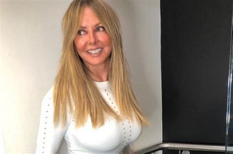 Carol Vorderman Shows Off Sexy Makeover In Skintight
