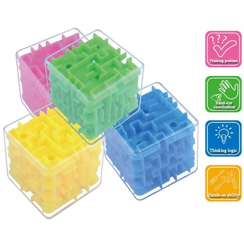 Fotopuzzle, memory, malen nach zahlen, 3d fotopuzzle 3D Cube Puzzle Maze Toy Hand Game Case Box Fun Brain Games ...