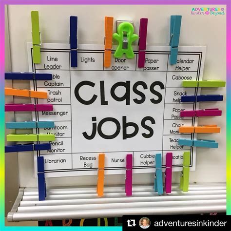 This Job Chart 😍 Adventuresinkinder Made This Beautiful With Her